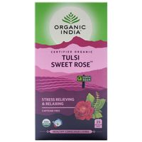 Organic India Tulsi Sweet Rose Tea 